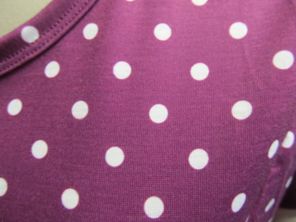 Summer Dress "Spotty" violet